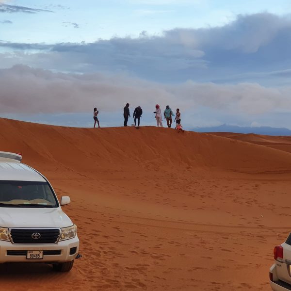 Desert-safari-abudhabi-evening-view